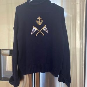 Ralph Lauren Navy Blue Sweater